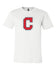 Cleveland Indians New  C logo T shirt