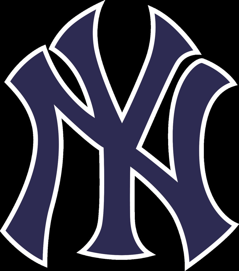 New York Yankees Blue logo Vinyl Decal / Sticker 5 Sizes!!! | Sportz ...
