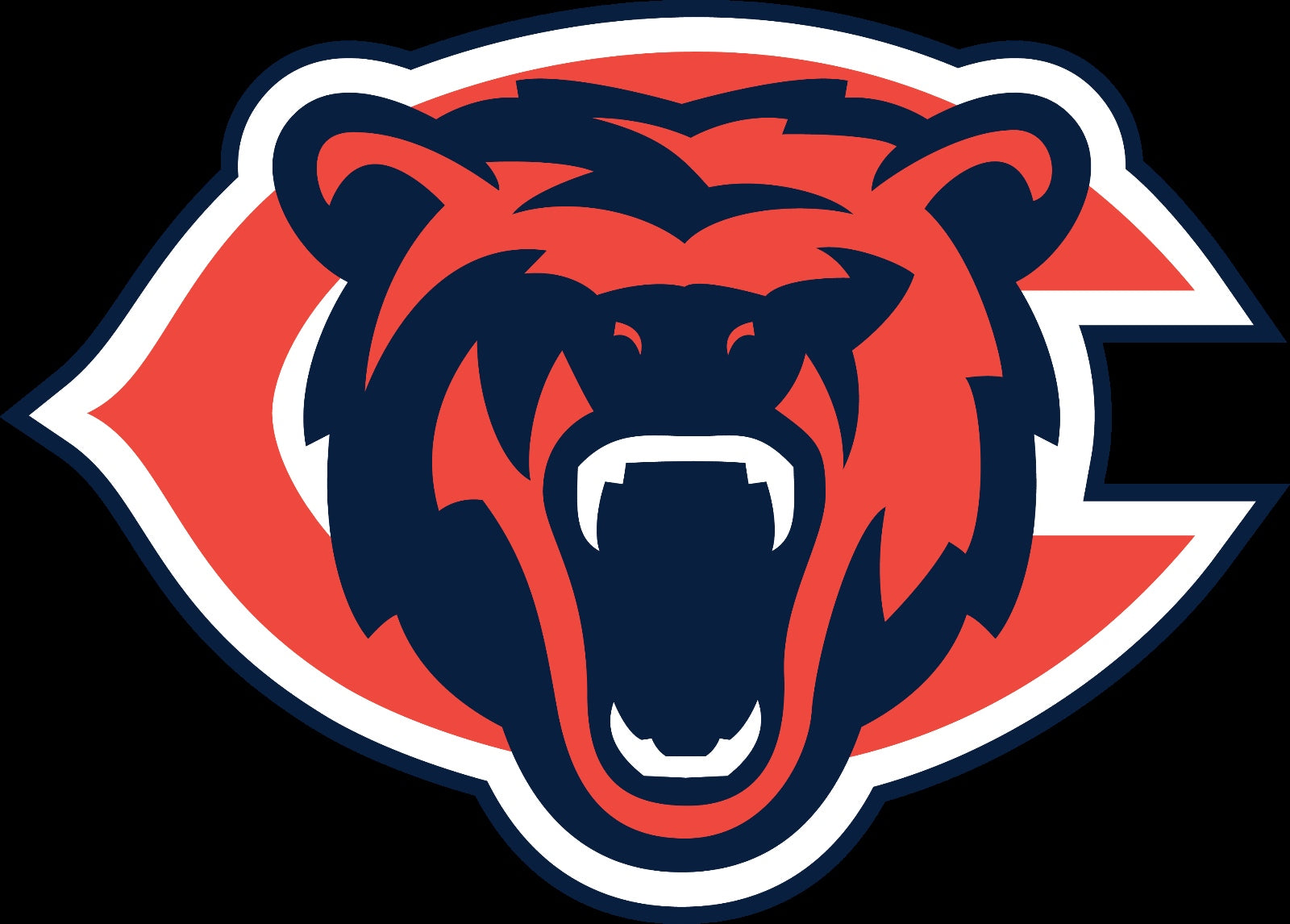 Chicago Bears NFL Vinyl Decal Sticker - 4" and Larger - 30+