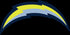 Los Angeles Chargers Alternate Future logo Vinyl Decal / Sticker 5 sizes!!