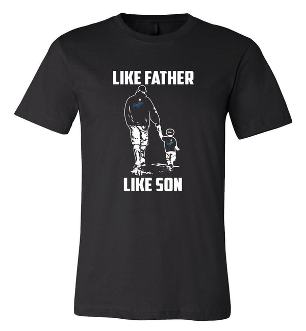 Los Angeles Dodgers Like Father Like Son T shirt Adult and Youth!