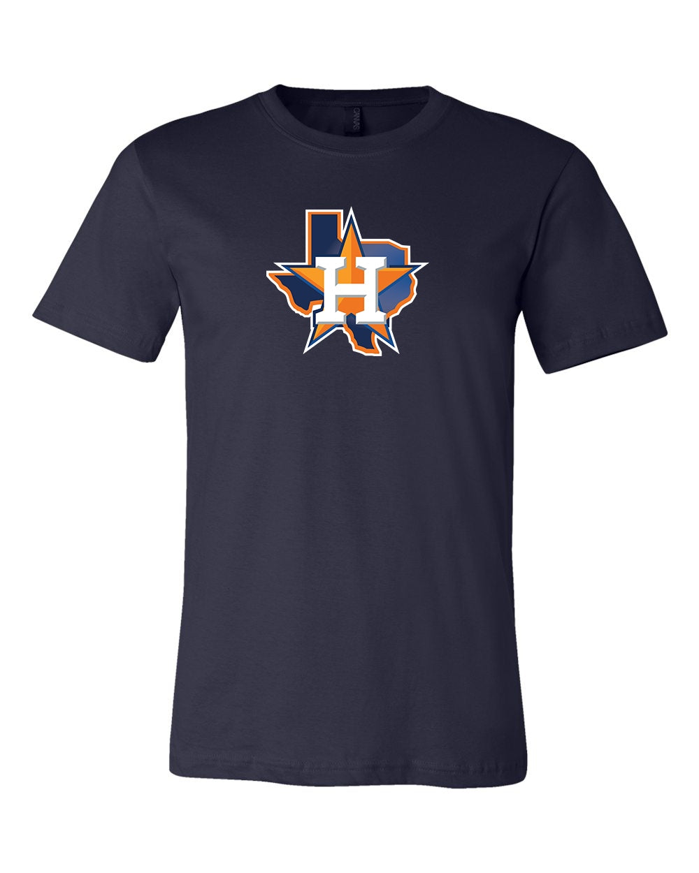 New Era, Houston Astros State Outline T-Shirt M / White