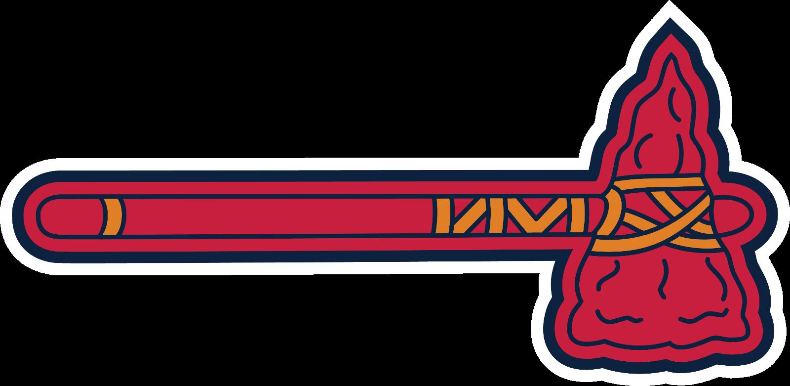 Atlanta Braves Tomahawk logo T shirt