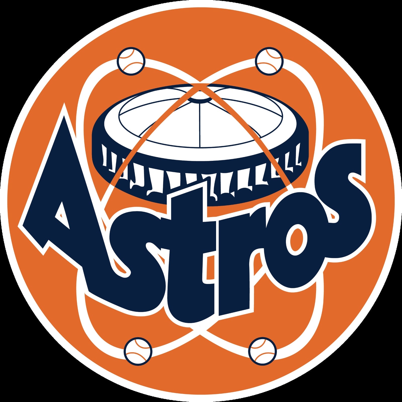 Houston Astros Vinyl Sticker Decals