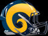 Los Angeles Rams Alternate Future Helmet logo Vinyl Decal / Sticker 5 sizes!!