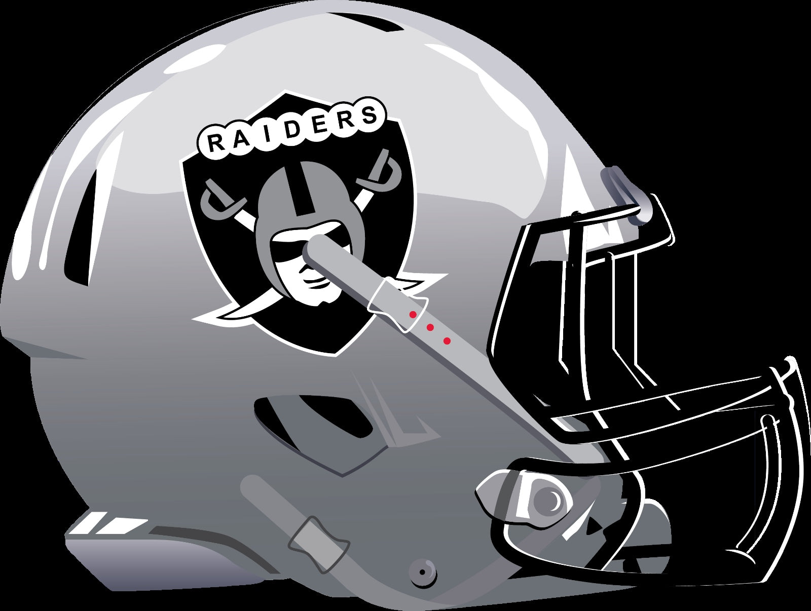Las Vegas Raiders: 2022 Helmet - Officially Licensed NFL Removable Adhesive  Decal