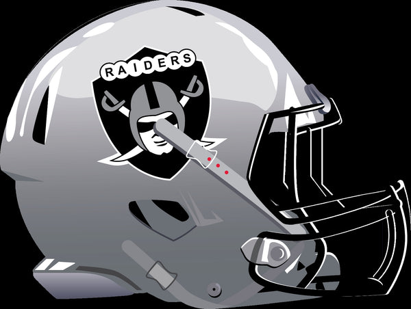 Las Vegas Raiders Alternate Future Helmet logo Vinyl Decal / Sticker 5 sizes!!