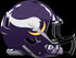 Minnesota Vikings Alternate Future Helmet logo Vinyl Decal / Sticker 5 sizes!!