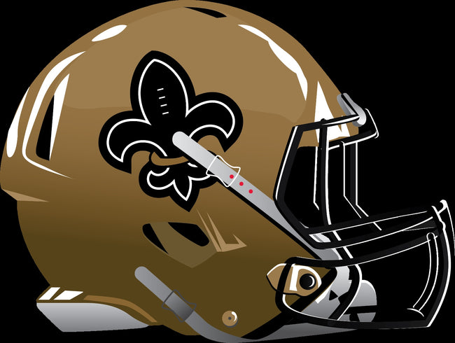 saints football helmet