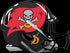 Tampa Bay Buccaneers Alternate Future Helmet logo Vinyl Decal / Sticker 5 sizes!