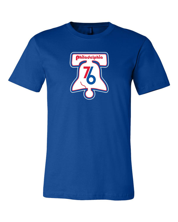 Philadelphia 76ers Bell logo T shirt