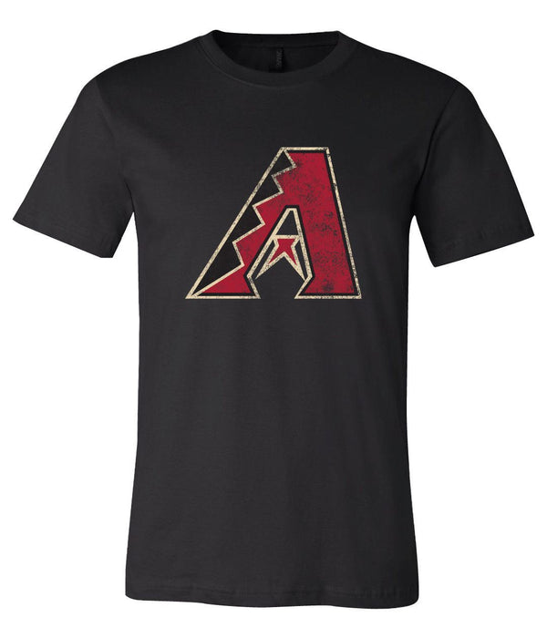 Arizona Diamondbacks Distressed Vintage AZ logo T shirt 6 Sizes S-3XL!!