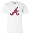 Atlanta Braves A logo Distressed Vintage logo T-shirt 6 Sizes S-3XL!!