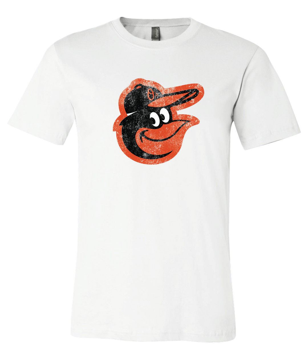 Baltimore Orioles Jersey True Fans Large Bird Logo Sz XL Black Gray Orange  MLB