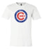 Chicago Cubs Circle Logo Distressed Vintage logo T-shirt 6 Sizes S-3XL!!