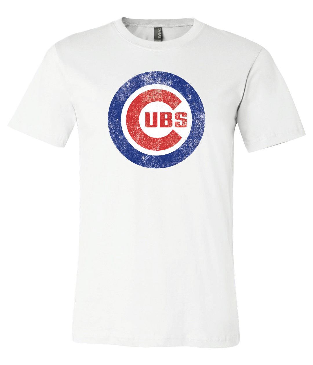 Chicago Cubs Circle Logo Distressed Vintage logo T-shirt 6 Sizes S
