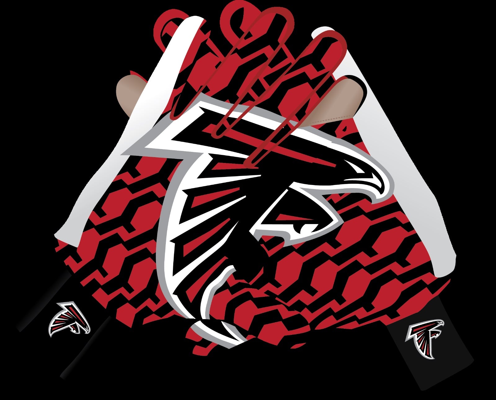 Passion Stickers - NFL Atlanta Falcons Logo Decals & Stickers