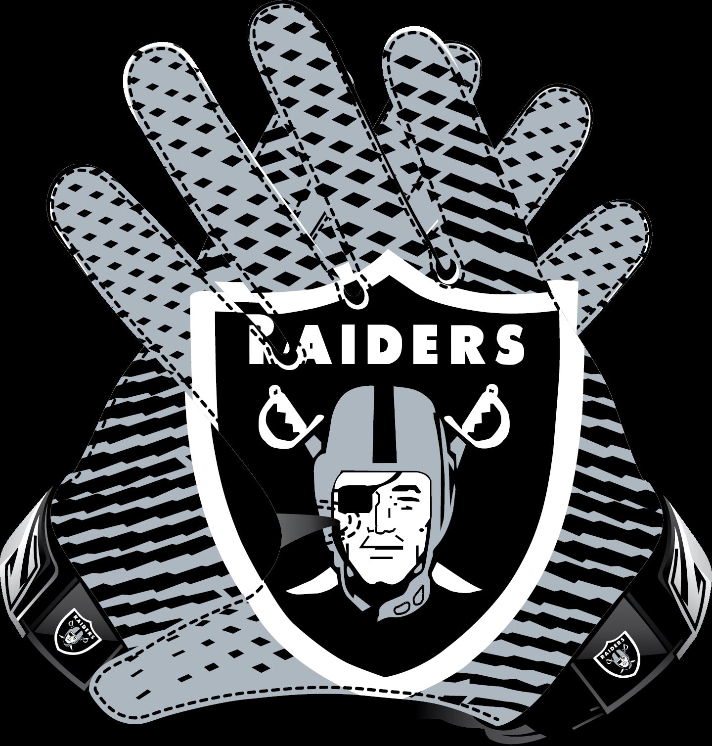 Las Vegas Raiders Decal 11x17 Ultra - Sports Fan Shop