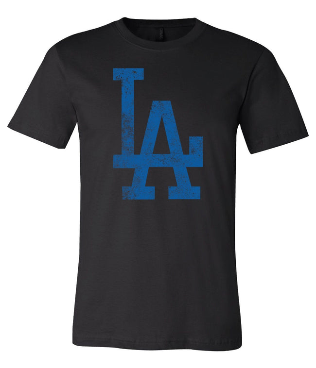 LA Dodgers Bleached Distressed T-Shirt