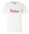 Philadelphia Phillies Text logo Distressed Vintage logo T-shirt 6 Sizes S-3XL!!