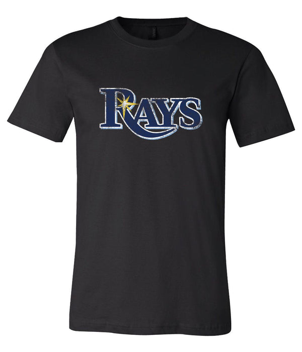 Tampa Bay Rays logo Distressed Vintage logo T-shirt 6 Sizes S-3XL!!