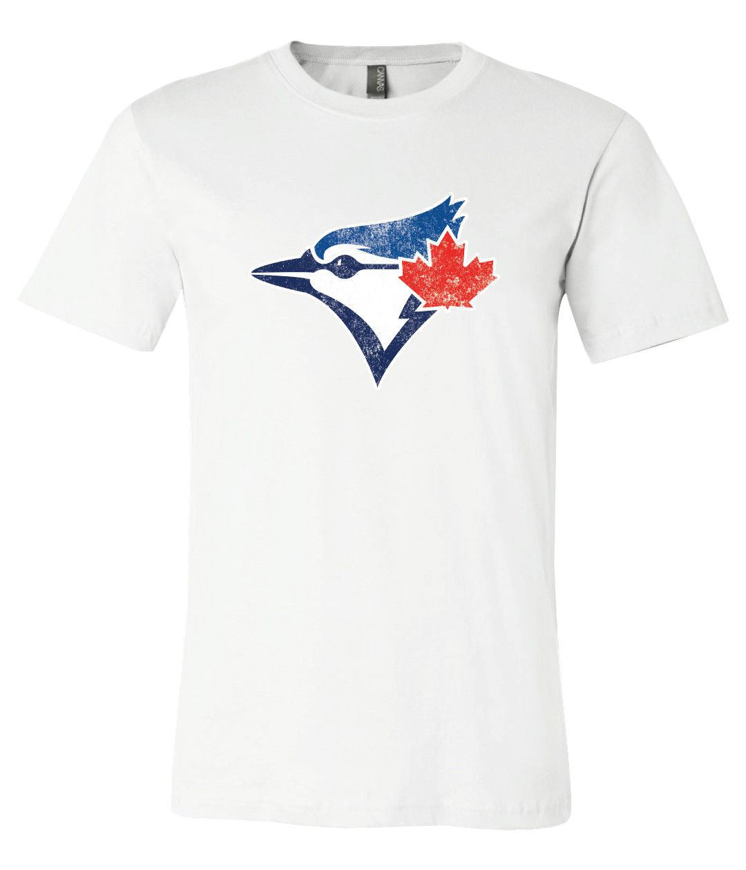 Toronto Blue Jays Mascot logo Distressed Vintage logo T-shirt 6