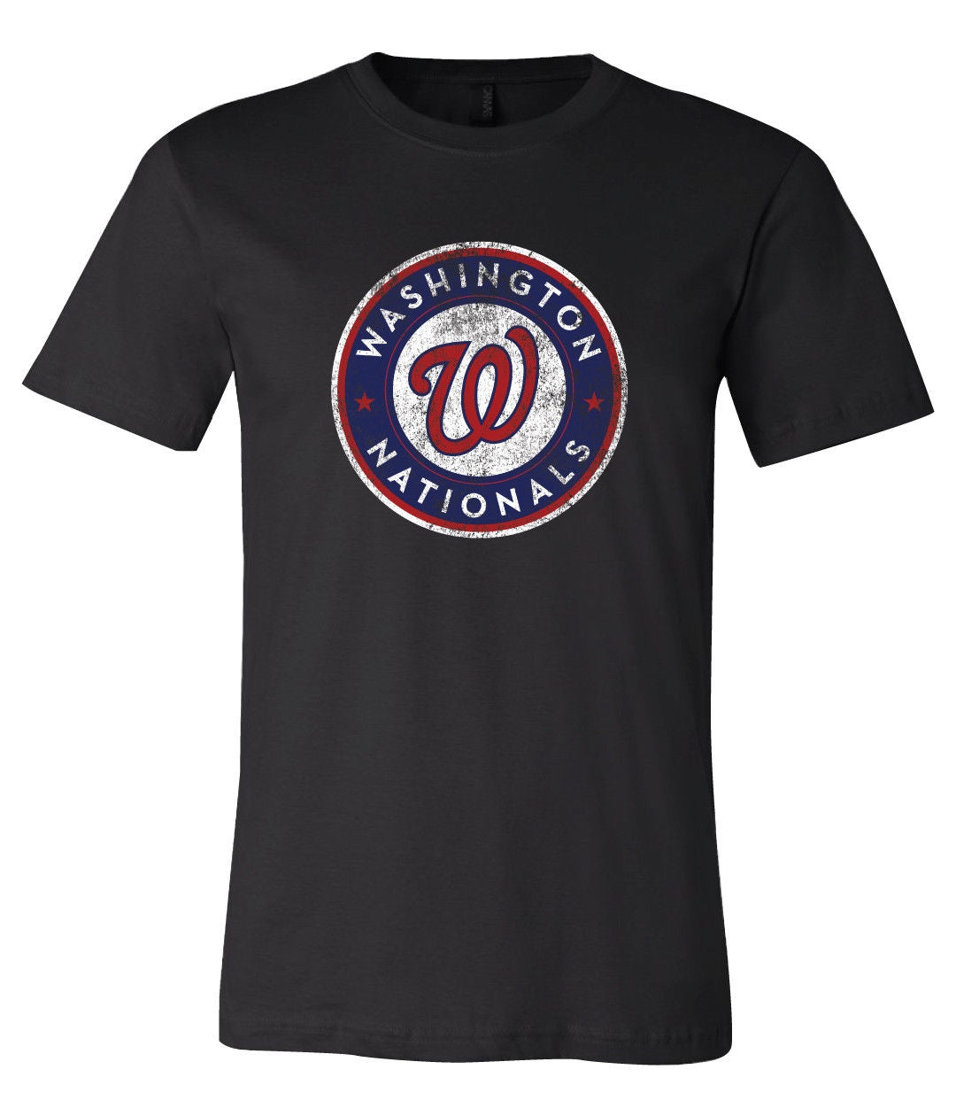 Washington Nationals Circle logo Distressed Vintage logo T-shirt 6 Siz