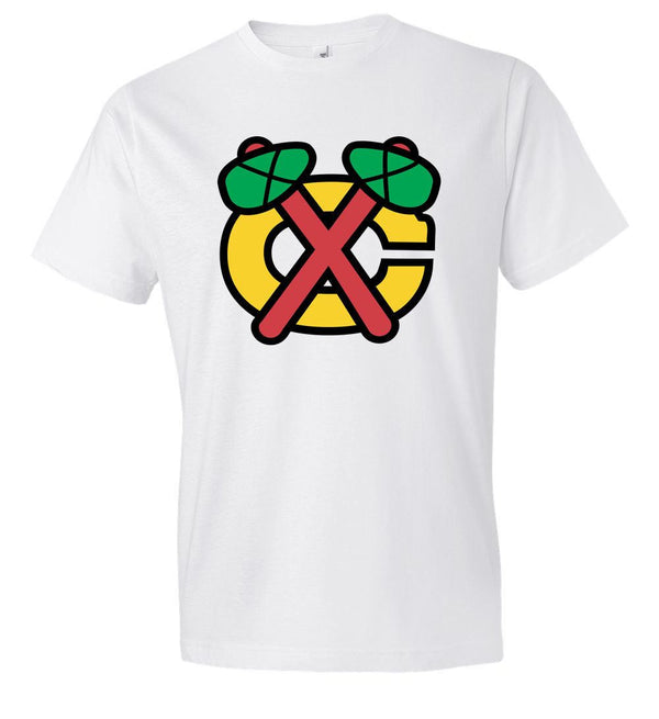 Chicago Blackhawks Old Emblem Throwback logo T shirt 6 Sizes S-3XL!!