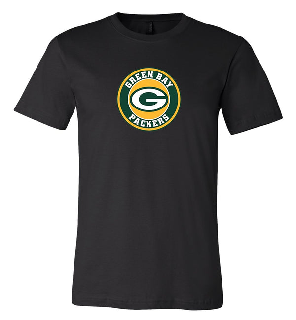Green Bay Packers Circle Logo Team Shirt 6 Sizes S-3XL