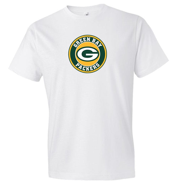 Green Bay Packers Circle Logo Team Shirt 6 Sizes S-3XL