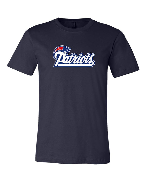 New England Patriots Text logo T shirt 6 Sizes S-3XL!!