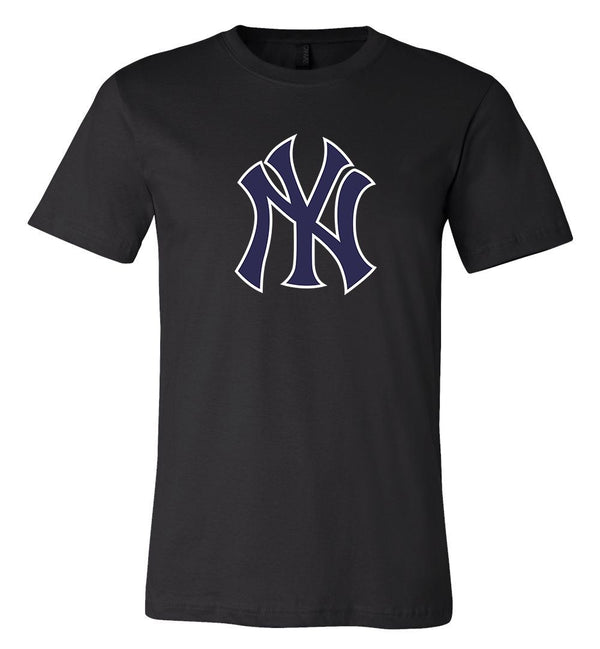 New York Yankees Blue logo T shirt
