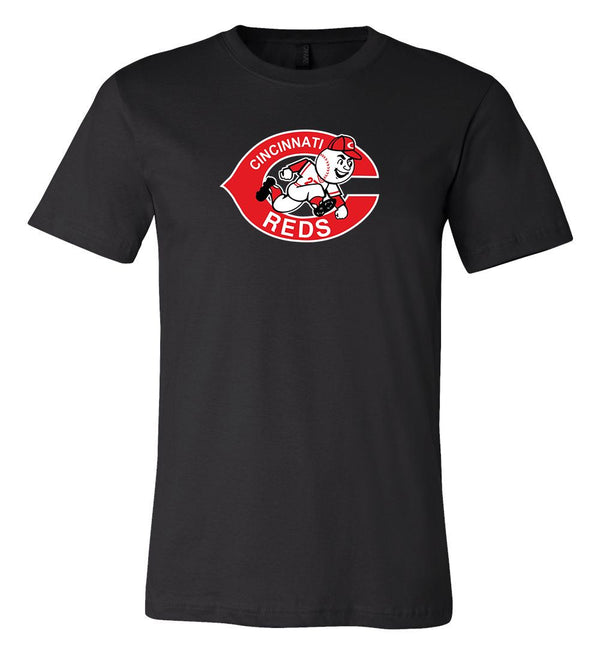 Cincinnati Reds Mascot C logo T shirt 6 Sizes S-3XL!!