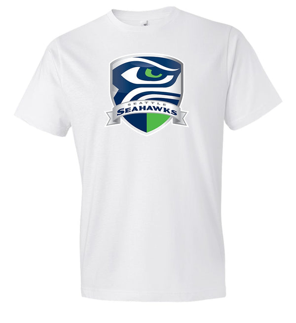 Seattle Seahawks Shield Logo Team shirt 6 Sizes S-3XL