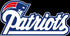 New England Patriots Text Logo Vinyl Decal / Sticker 5 sizes!!