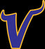 Minnesota Vikings V Logo Vinyl Decal / Sticker 5 sizes!!