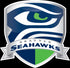 Seattle Seahawks Shield Logo Vinyl Decal / Sticker 5 sizes!!