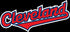 Cleveland Indians Text logo Vinyl Decal / Sticker 5 Sizes!!!