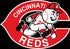 Cincinnati Reds Mascot C logo Vinyl Decal / Sticker 5 Sizes!!!