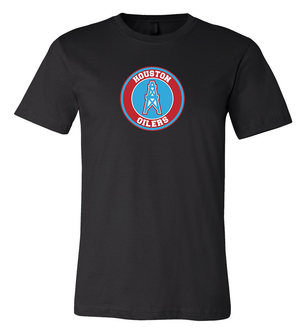 Houston Oilers Vintage Logo Short-Sleeve Unisex T-Shirt