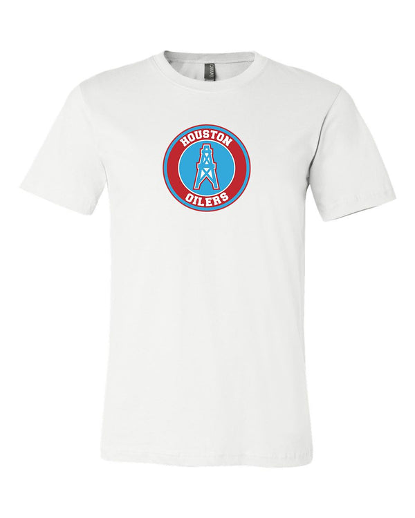 Houston Oilers Circle Logo Team Shirt 6 Sizes S-3XL