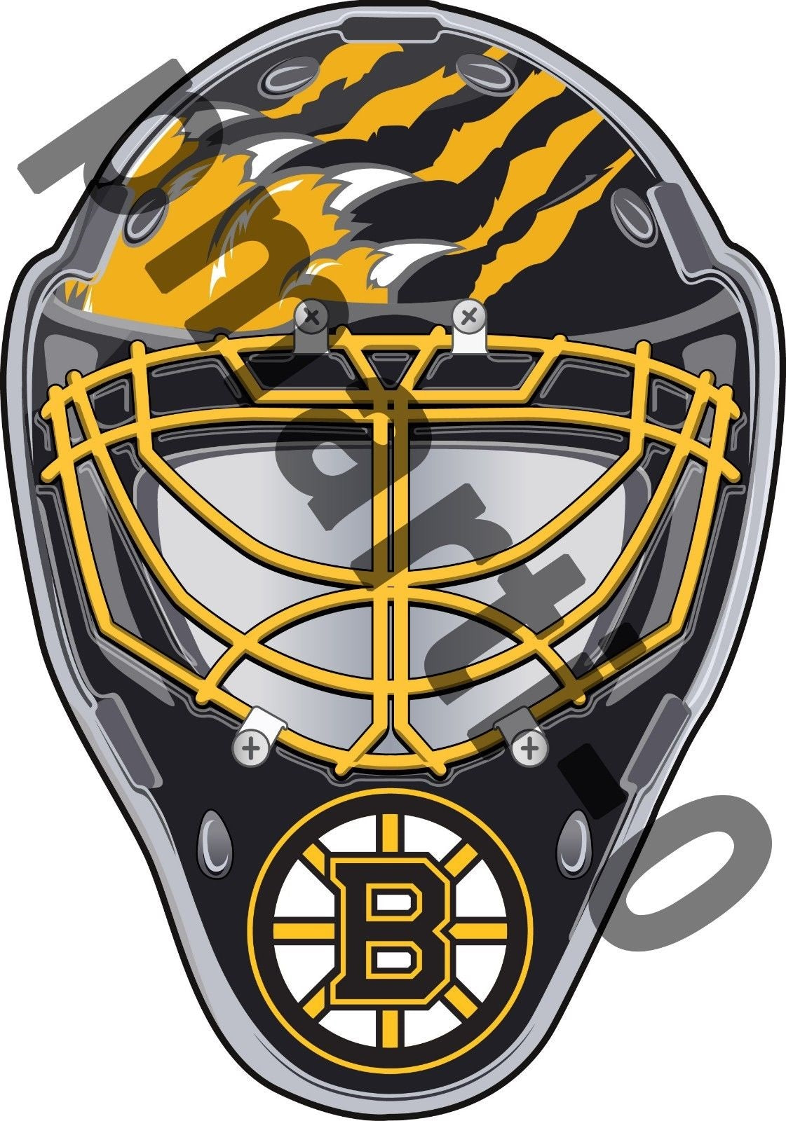 Goalies Hug It Out 3-pk Multi-Use Decals