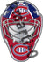 Montreal Canadiens  Front Goalie Mask Vinyl Decal / Sticker 5 Sizes!!!