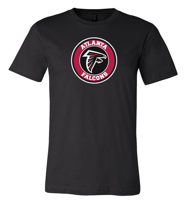 Atlanta Falcons Circle Logo Team Shirt 6 Sizes S-3XL