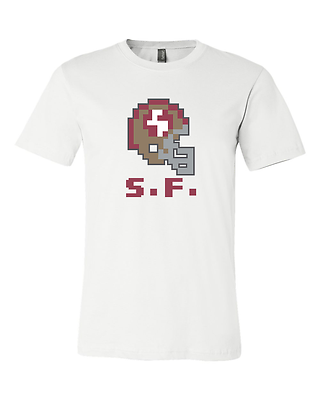 San Francisco 49ers NFL  Retro tecmo bowl jersey shirt - Sportz For Less