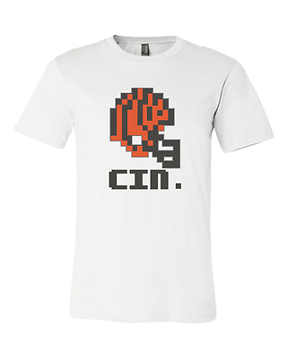 Cincinnati Bengals Retro tecmo bowl jersey shirt - Sportz For Less