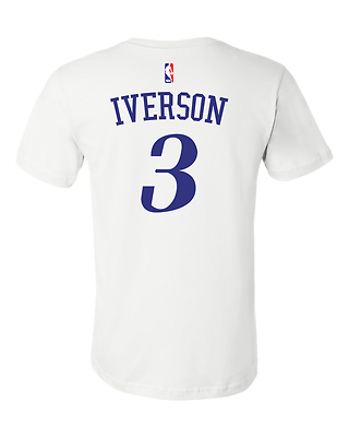 Allen Iverson Philadelphia 76ers #3  Jersey player shirt - Sportz For Less