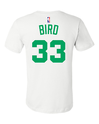 Larry Bird Boston Celtics Player Jersey Shirt #33 - Sportz For Less