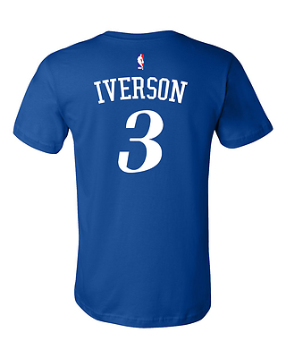 Denver Nuggets Allen Iverson Jersey 3 NBA Adidas XL Length 2 -  Israel