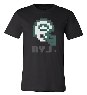 New York Jets NFL  Retro tecmo bowl jersey shirt - Sportz For Less